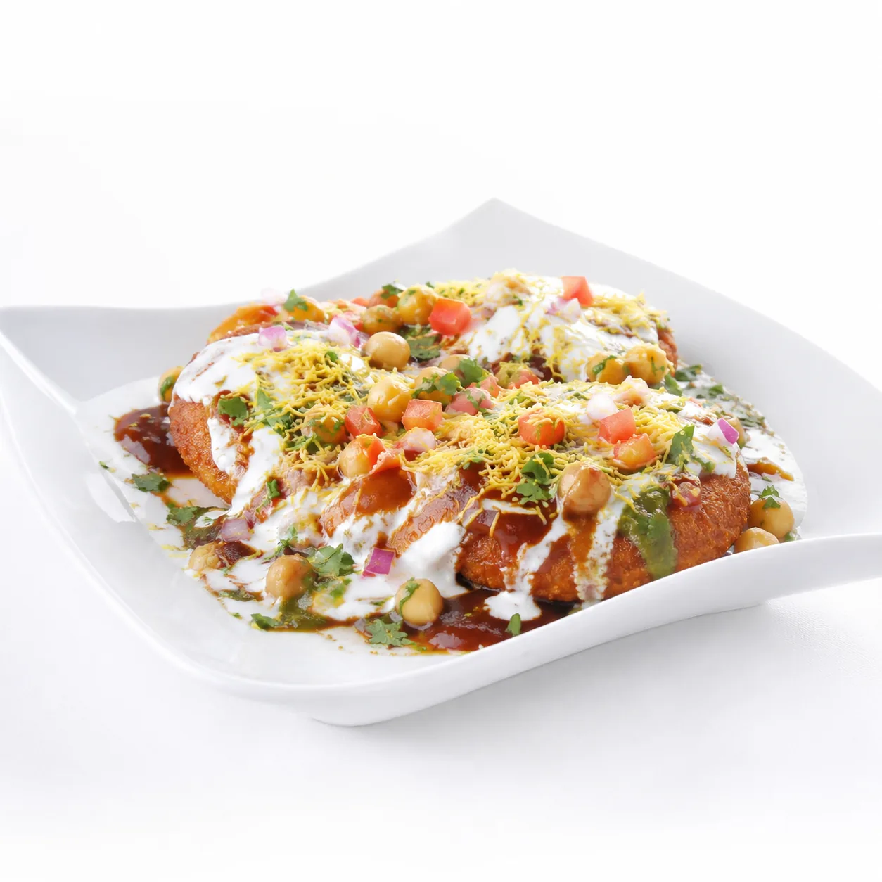 Aloo Tikki Chaat