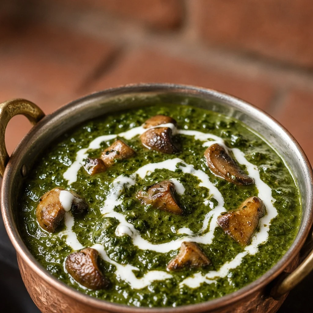 Mushroom Saag