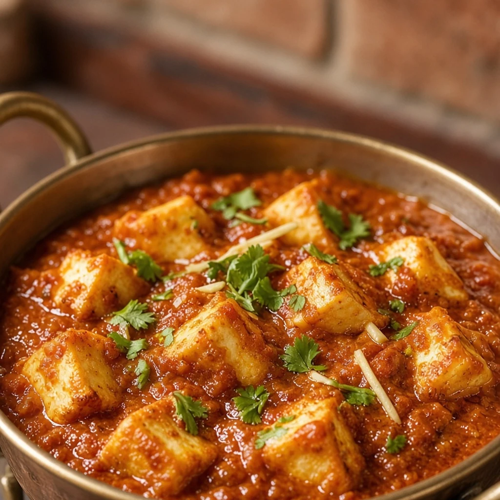 Home-Made Paneer Karahi