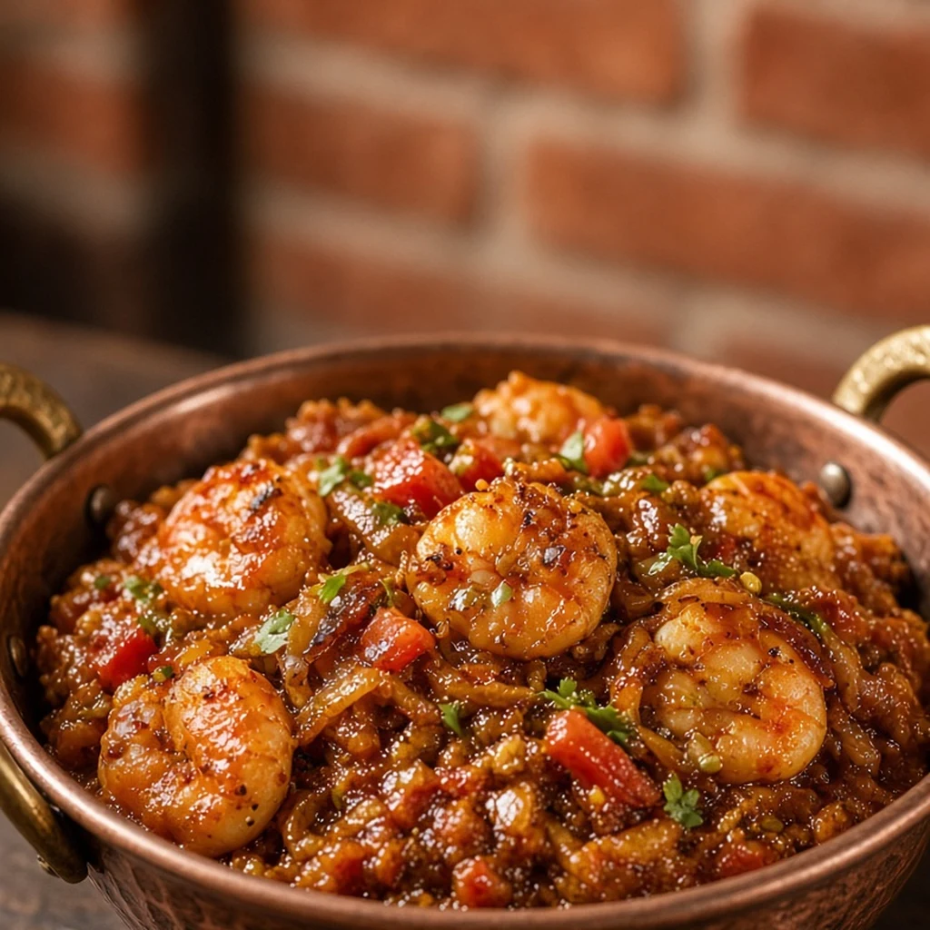 Shrimp Bhuna